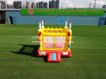 T2-3033 Happy Birthday jumping castle indoor bounce house