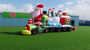 C1-181 Inflatable christmas train