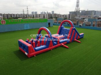 T7-517 Funny inflatable combos obstacle course party rentals for team events