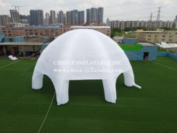 Tent1-403 Customized commercial lawn marquee white inflatable spider tent