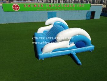 T11-560 sea wave Inflatabe pool slide