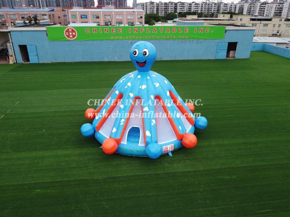 T2-203 Inflatable Octopus Jump Bed