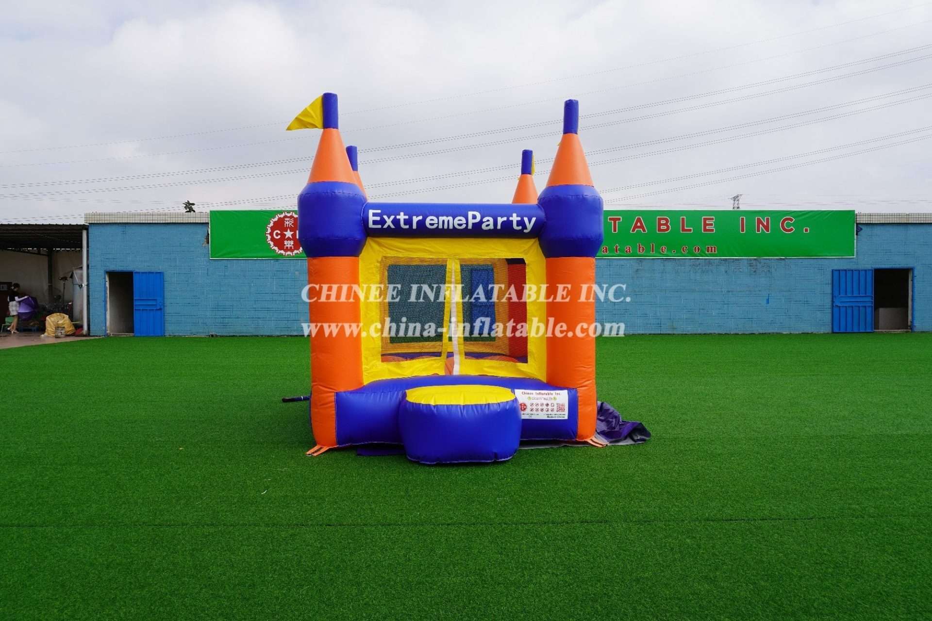 T2-3116 Castle theme inflatable bouncer