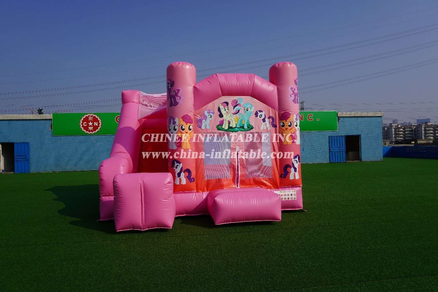 T2-3226B Pony theme inflatable Combos