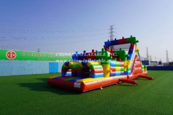 T7-317B Lego Inflatable Obstacles Courses