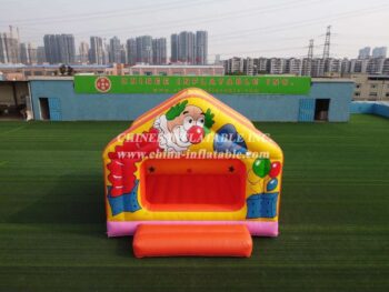 T2-2026 Clown Theme Bounce House For Kids Party Event Commercial Inflatable