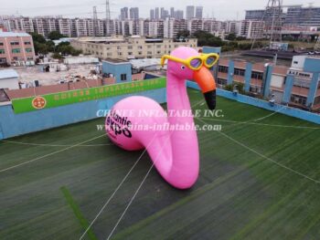 cartoon2-387 Giant advertising inflatable Flamingo cartoon promotional cartoon