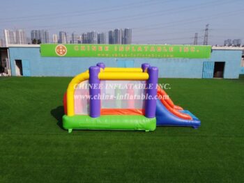 T2-3253 Inflatable obstacle course bounce house combo small playground for kids