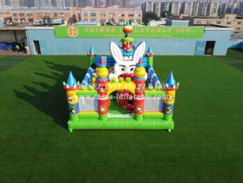 T6-410 Disney themed inflatable castle party bounce house