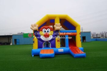 T2-3349 Clown inflatable bouncer