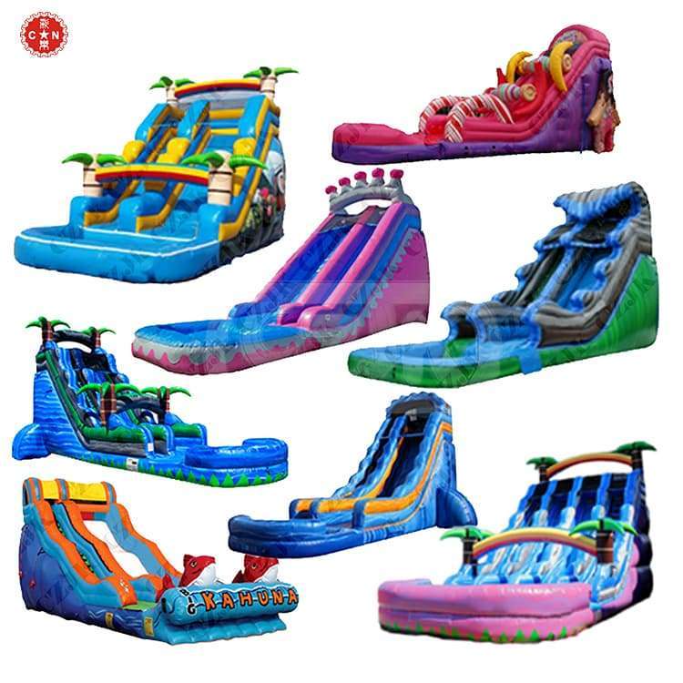 H2-2239 Custom Inflatable Water Slide Style