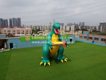 Cartoon2-095 Huge dinosaur cartoon inflatable shape