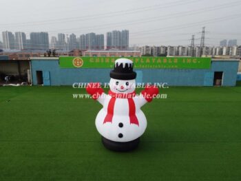 C1-166 Inflatable Christmas snowman decoration