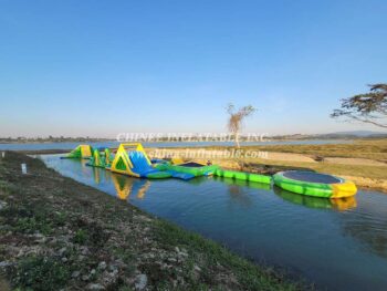 S4 Inflatable Floating Water park Aqua park from Chinee inflatables