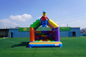 T2-4368 Lego Bounce House