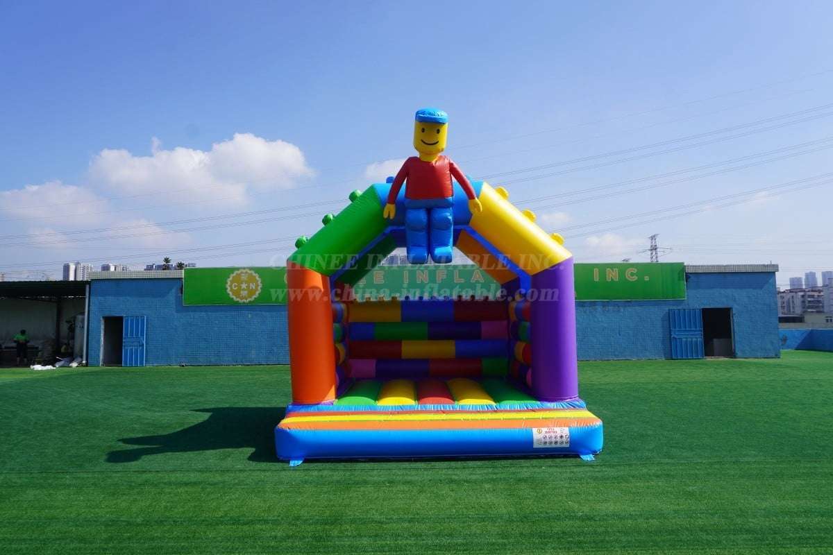 T2-4368 Lego Bounce House