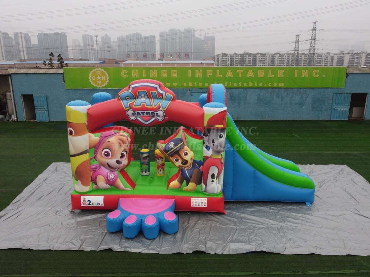 T2-4458 PAW Patrol Bouncy Castle With Slide