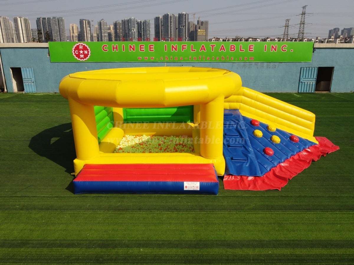 T11-1325 The Ultimate Inflatable Castle Adventure for Kids – Bounce, Climb, and Slide in Style!