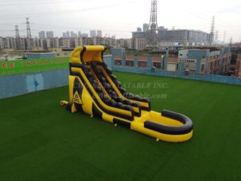 T8-4223 The Ultimate Toxic Rush Inflatable Water Slide