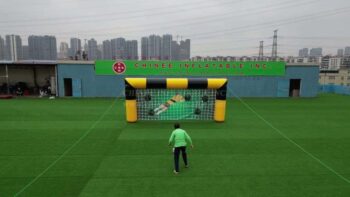 T11-921B Inflatable Soccer Goal