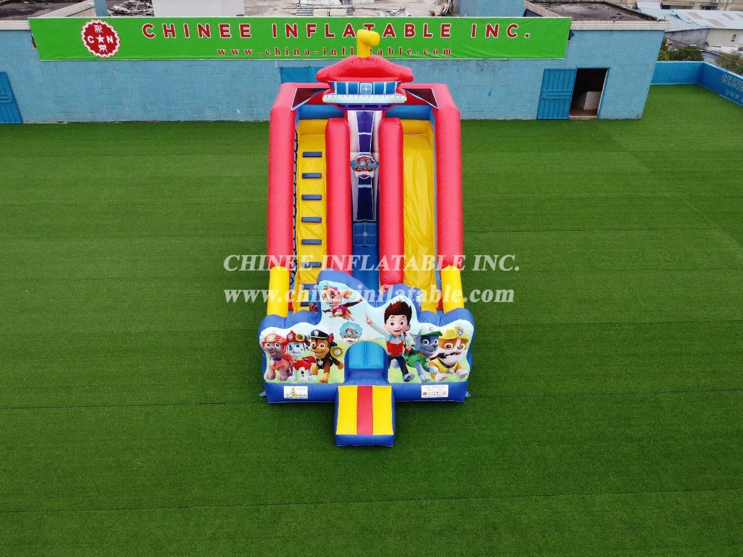 T8-2105 PAW Patrol inflatable slide