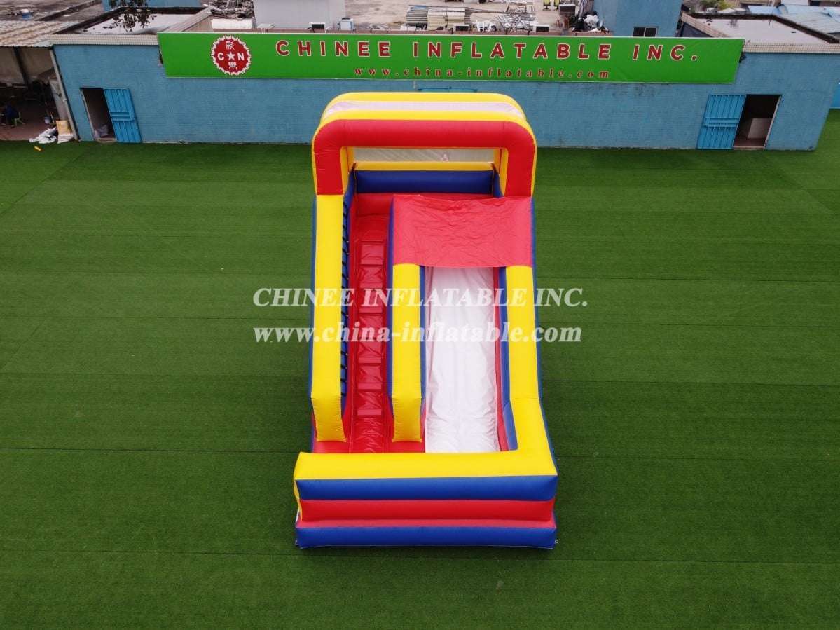 T8-1109 Colorful Inflatable Dry Slides