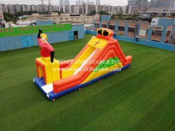 T8-1075 The Incredibles Inflatable Slide Kids Playground