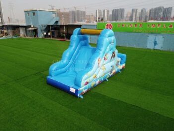 T10-490 Mini Underwater World Inflatable  Slide