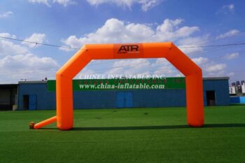 Arch1-198  Orange Inflatable Arches