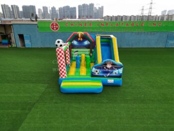 T2-8101 Football Bouncy Castle With Slide