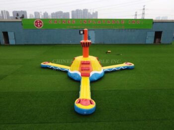 WG1-005 Pirates Inflatable Floating Water Sport Park Game For Pool