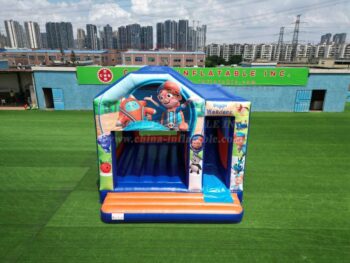 T2-8111 Blippi Wonders Bouncy Castle With Slide