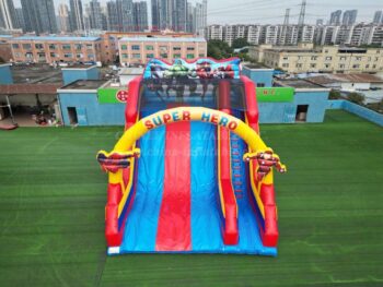 T8-4800 Marvel superhero theme inflatable slide