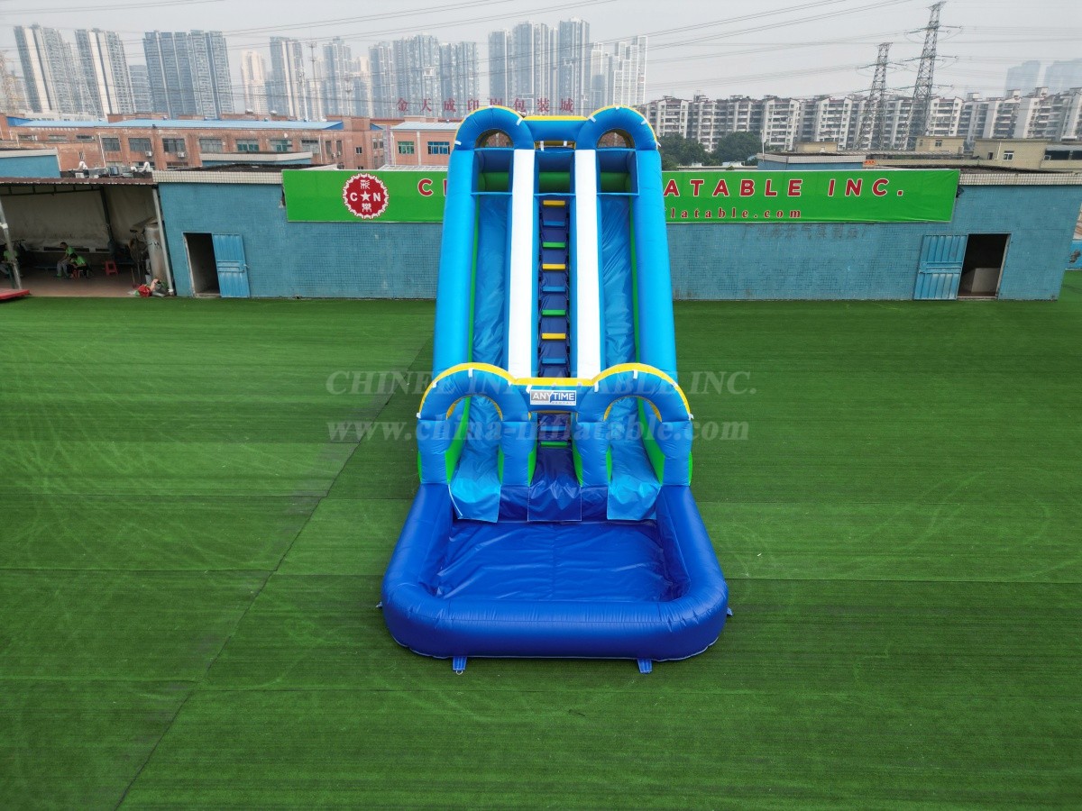 T8-1555 Giant Dual Lane Water Slide