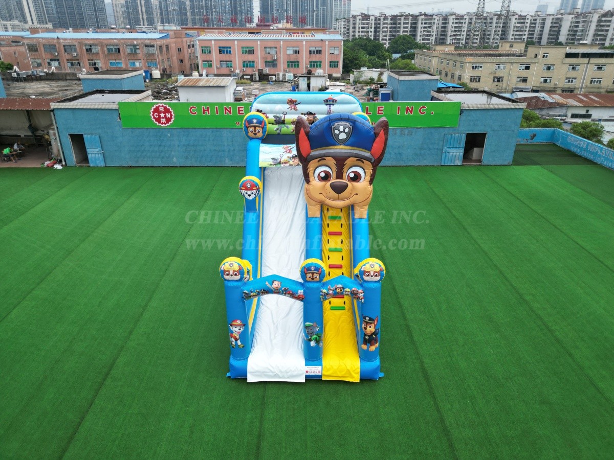 T8-4538 Paw Patrol Inflatable Dry Slide